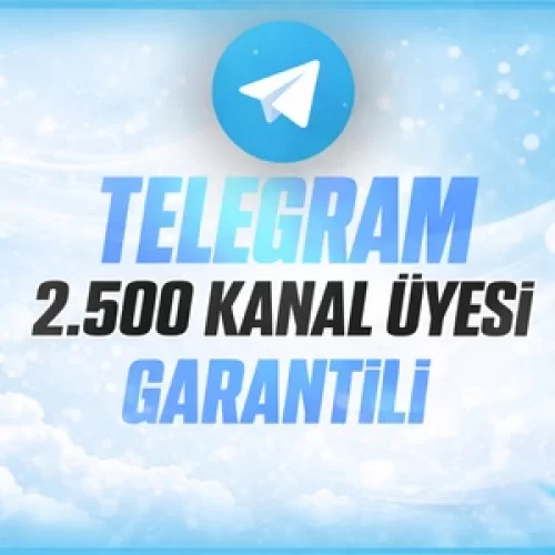  ⭐KALICI⚡ TELEGRAM 2.500 ÜYE⚡
