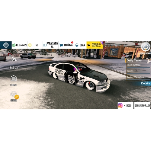  49 ANİME ARABALI HESAP