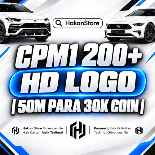 ⭐ 200+ HD LOGO GARANTİLİ HESAP 50M PARA 30K COİN ⭐ - Kopya #248858
