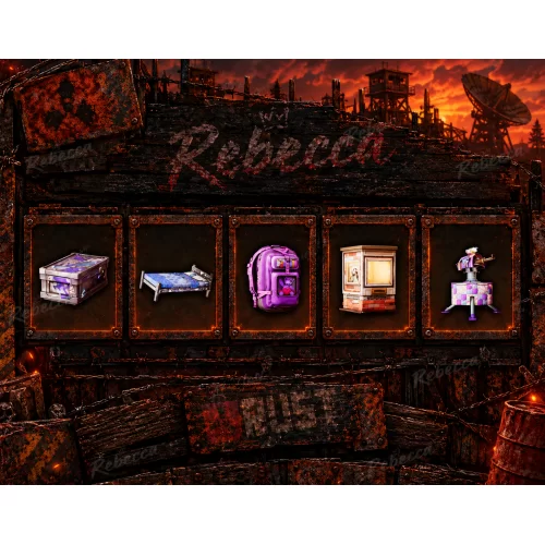 ⭐️Rust Round 51 Twitch Drop❤️5 Skin