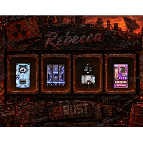 ⭐️Rust Round 52 Twitch Drop❤️4 Skin