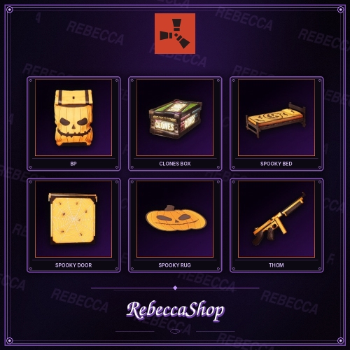 ⭐️Rust Round 54 Twitch Drop❤️6 Skin