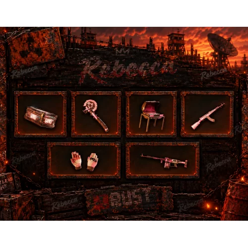⭐️Rust Round 50 Twitch Drop❤️6 Skin