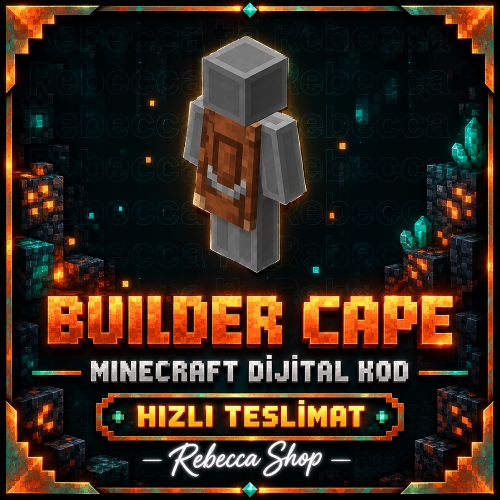 Builder Cape Minecraft