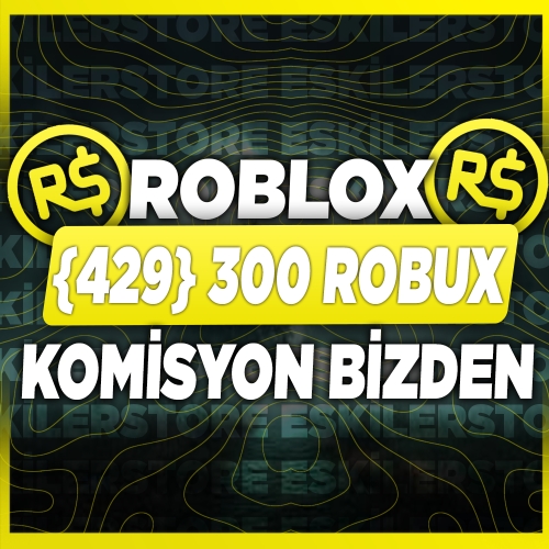  ✅429 300 ROBUX KOMİSYON BİZDEN GAMEPASS+GRUP✅