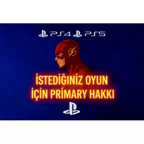  İSTEDİĞİNİZ OYUN İÇİN PRİMARY HAKKI + BONUS
