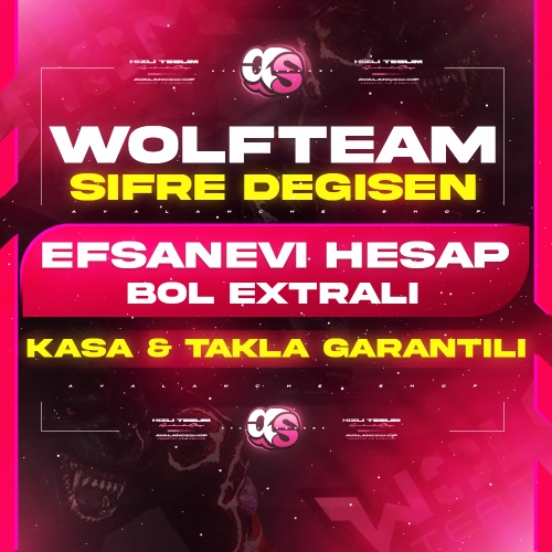 ⭐KALİTELİ WOLFTEAM EFSANEVİ HESAP⭐