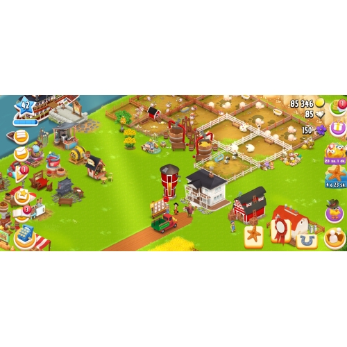  Hay Day 42 seviye -85.000+ altın-85 elmas
