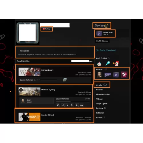  Crimson Desert NFS HEAT Injustice 2 A Way Out 58.000 TL STEAM OYUN