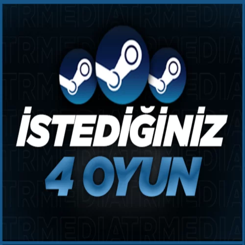  ⭐️İSTEDİĞİNİZ 4 ADET OYUN + GARANTİ + DESTEK