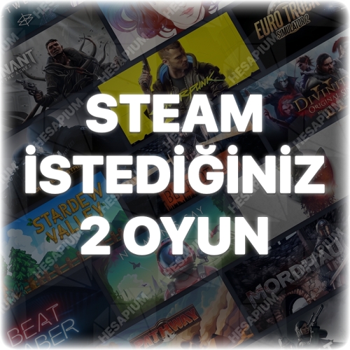  İstediğiniz 2 Oyun + Garanti
