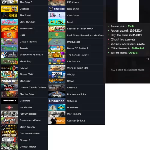  The Crew 2 Rising Storm 2: Vietnam Cuphead The Forest 11.000 TL STEAM OYUN