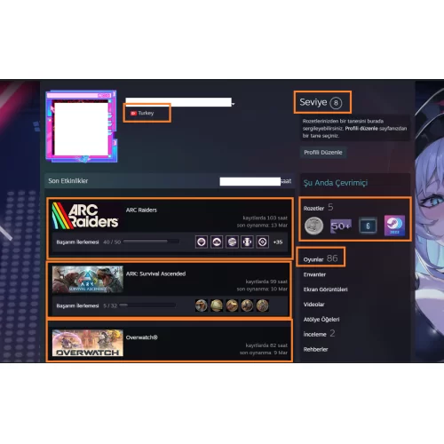  ARC Raiders NFS HEAT ELDEN RING RUST RAFT Grounded 2 95.000 TL STEAM