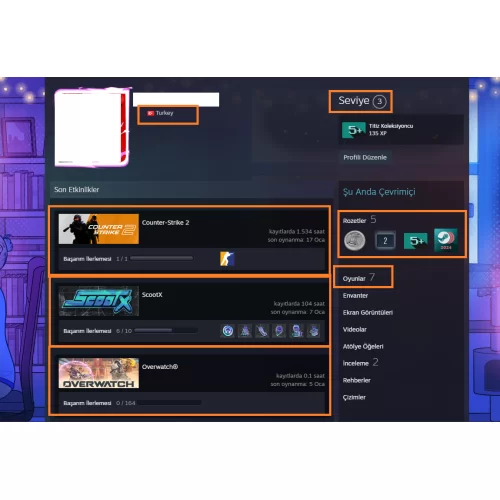  RED DEAD 2-1 RAİNBOW ETS 2 The Crew 2 ScootX 10.000 TL STEAM OYUN