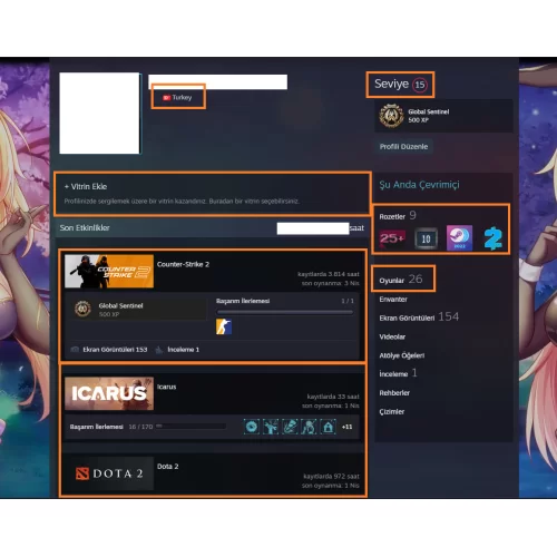  GTA V RUST Battlefield 2042 22.500 TL STEAM OYUN ENVANTERLİ STEAM