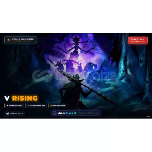 V RISING  724 GUARD SİSTEMİ  GARANTİLİ