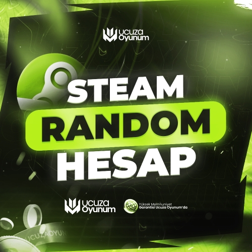  Steam +10 Popüler Oyunlu Random Hesap