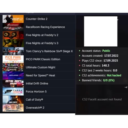  Forza Horizon 5 NFS HEAT 9500 TL STEAM OYUN ENVANTERLİ STEAM LV 2