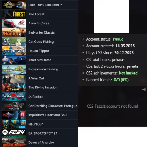  EA SPORTS FC 25-24 ETS 2 A Way Out 8750 TL STEAM OYUN ENVANTERLİ