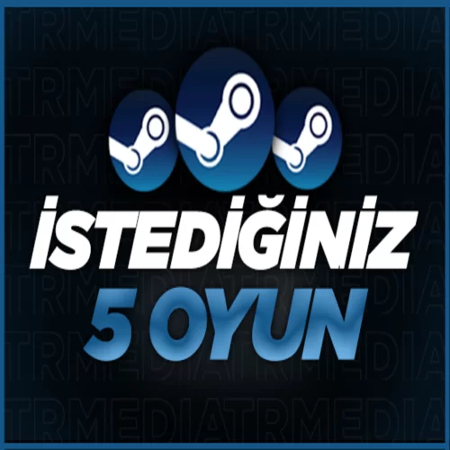  ⭐️İSTEDİĞİNİZ 5 ADET OYUN + GARANTİ + DESTEK