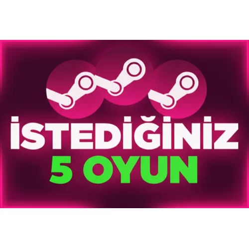 ⭐ İstediğiniz 5 Oyun + Garanti✅