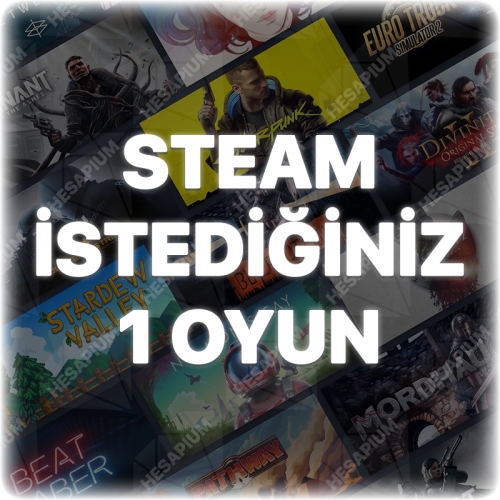  İstediğiniz 1 Oyun + Garanti
