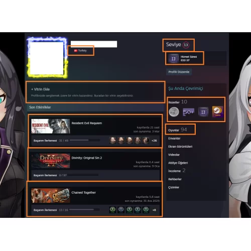  Battlefield 6 RED DEAD 2 Sid Meier\s Civilization VI-V 142.500 TL STEAM