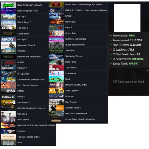  Need for Speed Unbound-HEAT Far Cry 5-3 Watch_Dogs 2 26.000 TL STEAM