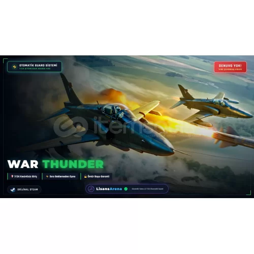 WAR THUNDER  724 GUARD SİSTEMİ  GARANTİLİ
