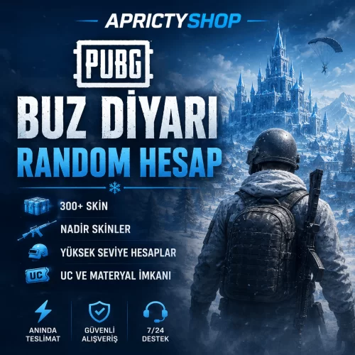  ❄BUZ DİYARI ❄ HESAP PUBG RANDOM❄