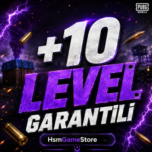  +10 LEVEL GARANTİLİ - PUBG RANDOM HESAP