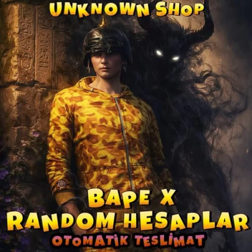  ⚡BAPE X RANDOM HESAPLAR ⚡ !!! OTOMATİK TESLİMAT !!!