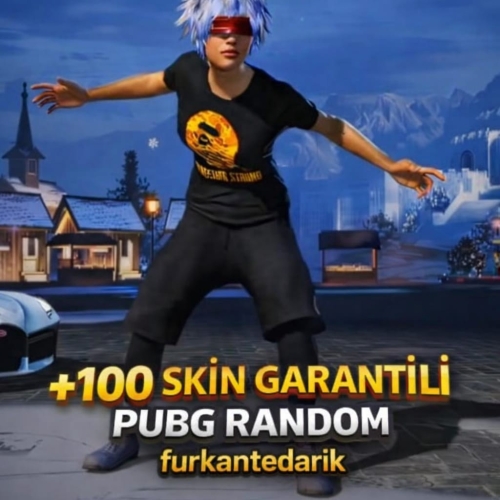  PUBG RANDOM +100 SKİN GARANTİLİ HESAP