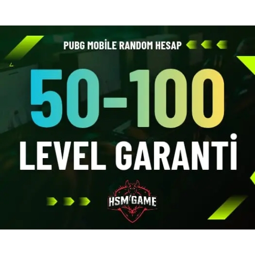  Pubg Mobile +50 Level Garantili Random Hesap