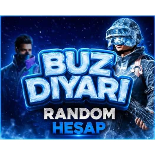 BUZ DİYARI  PUBG MOBİLE RANDOM HESAP