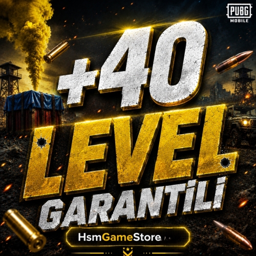  +40 LEVEL GARANTİLİ - PUBG RANDOM HESAP