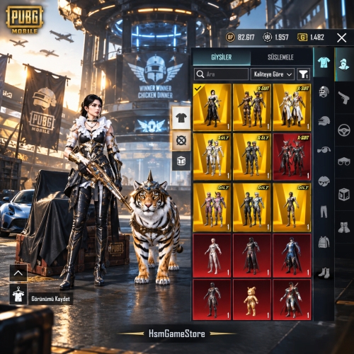  KUSURSUZ FULL+FULL HESAPLAR - PUBG MOBİLE RANDOM HESAP