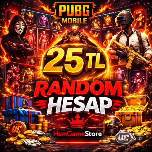  25 TL RANDOM- ŞANSLI RANDOM