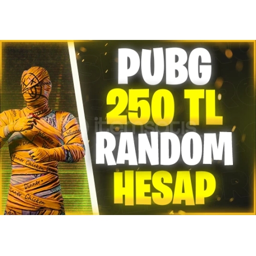  250 TL MUKEMMEL GARANTI PUBG MOBİLE HESAP