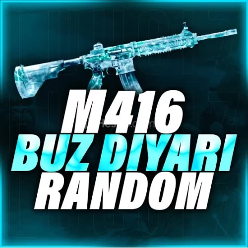  Pubg random buz diyarı M416