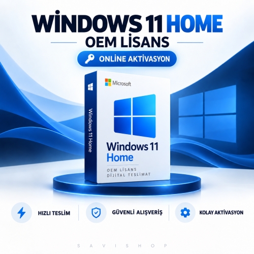 WİNDOWS 11 HOME OEM ONLİNE LİSANS ANAHTARI - Kopya #246074