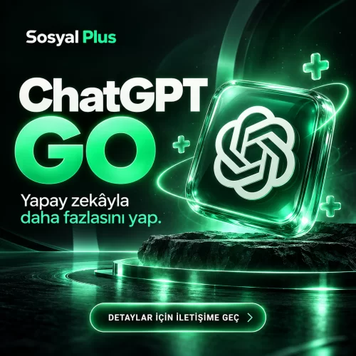 ChatGPT GO - 1 Ay - Kişisel - Garantili