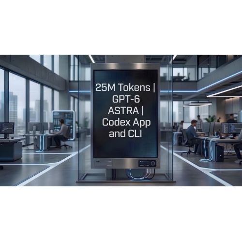  25M Tokens  GPT-6 ASTRA  Codex App and CLI