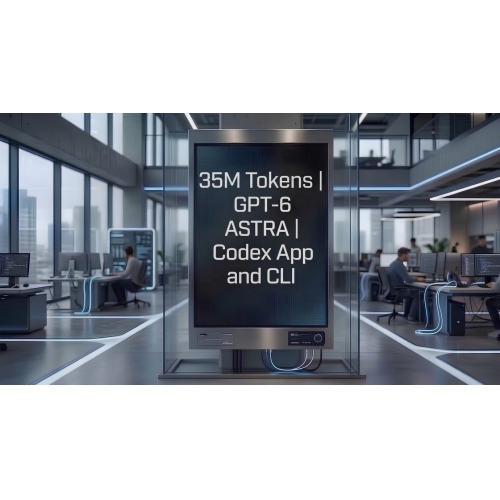  35M Tokens  GPT-6 ASTRA  Codex App and CLI