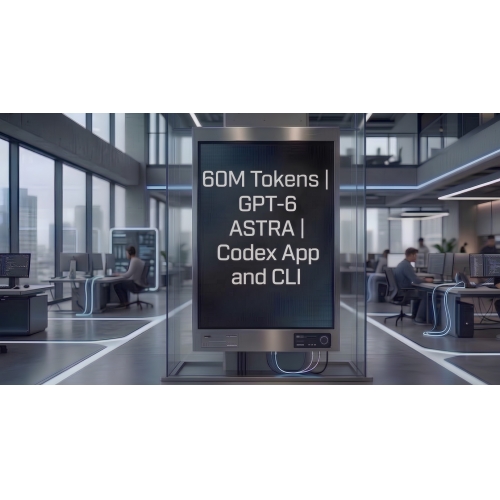  60M Tokens  GPT-6 ASTRA  Codex App and CLI
