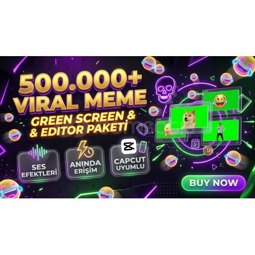 500.000+ Viral Meme ve Green Screen Kiti  Komik