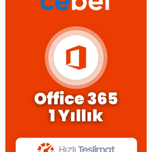  Office 365  İsme Özel  1 Yıllık