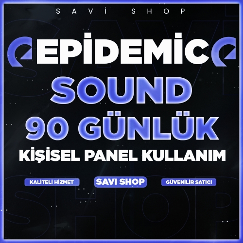  EPİDEMİC SOUND 3 AY KİŞİSEL KULLANIM