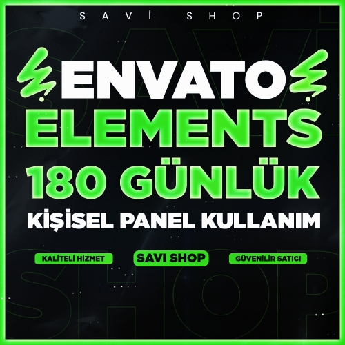 ENVATO 6 AY KİŞİSEL KULLANIM