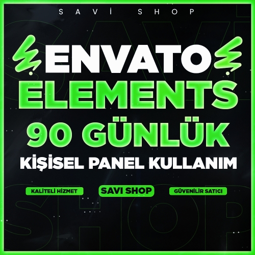 ENVATO 3 AY KİŞİSEL KULLANIM